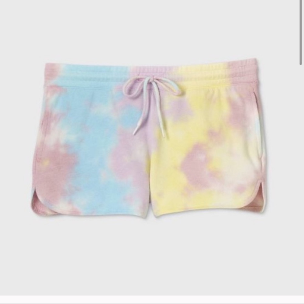 Colsie tie dye short SMALL